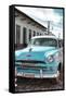 Cuba Fuerte Collection - Plymouth Classic Car IV-Philippe Hugonnard-Framed Stretched Canvas