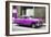 Cuba Fuerte Collection - Purple Chevy-Philippe Hugonnard-Framed Photographic Print