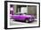 Cuba Fuerte Collection - Purple Chevy-Philippe Hugonnard-Framed Photographic Print