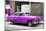 Cuba Fuerte Collection - Purple Chevy-Philippe Hugonnard-Mounted Photographic Print