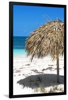 Cuba Fuerte Collection - Quiet Beach II-Philippe Hugonnard-Framed Photographic Print