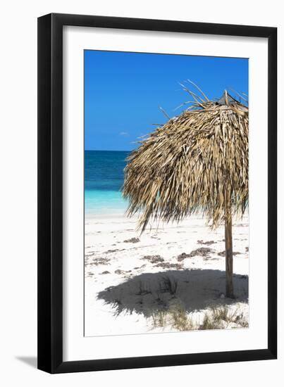 Cuba Fuerte Collection - Quiet Beach II-Philippe Hugonnard-Framed Photographic Print