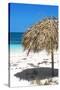 Cuba Fuerte Collection - Quiet Beach II-Philippe Hugonnard-Stretched Canvas