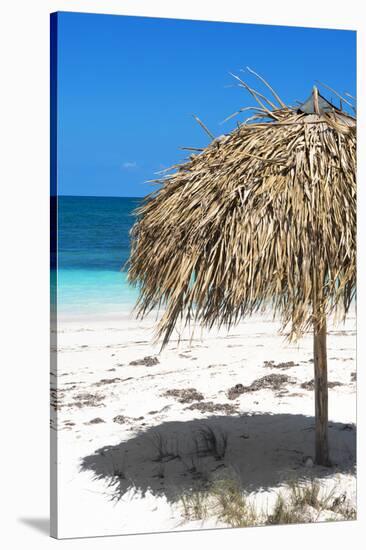 Cuba Fuerte Collection - Quiet Beach II-Philippe Hugonnard-Stretched Canvas