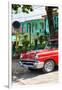 Cuba Fuerte Collection - Red Classic Car in Vinales II-Philippe Hugonnard-Framed Photographic Print