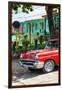 Cuba Fuerte Collection - Red Classic Car in Vinales II-Philippe Hugonnard-Framed Photographic Print