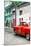 Cuba Fuerte Collection - Red Taxi Car in Havana-Philippe Hugonnard-Mounted Photographic Print