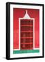 Cuba Fuerte Collection - Red Window-Philippe Hugonnard-Framed Photographic Print