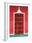 Cuba Fuerte Collection - Red Window-Philippe Hugonnard-Framed Photographic Print