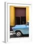 Cuba Fuerte Collection - Retro Blue Car II-Philippe Hugonnard-Framed Photographic Print
