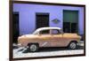 Cuba Fuerte Collection - Retro Orange Car-Philippe Hugonnard-Framed Photographic Print