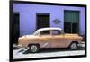 Cuba Fuerte Collection - Retro Orange Car-Philippe Hugonnard-Framed Photographic Print