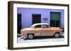 Cuba Fuerte Collection - Retro Orange Car-Philippe Hugonnard-Framed Photographic Print