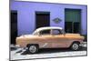 Cuba Fuerte Collection - Retro Orange Car-Philippe Hugonnard-Mounted Photographic Print