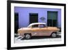 Cuba Fuerte Collection - Retro Orange Car-Philippe Hugonnard-Framed Photographic Print