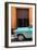 Cuba Fuerte Collection - Retro Turquoise Car II-Philippe Hugonnard-Framed Photographic Print