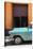 Cuba Fuerte Collection - Retro Turquoise Car II-Philippe Hugonnard-Stretched Canvas