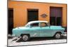 Cuba Fuerte Collection - Retro Turquoise Car-Philippe Hugonnard-Mounted Photographic Print