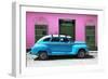 Cuba Fuerte Collection - Skyblue Vintage Car-Philippe Hugonnard-Framed Photographic Print