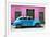 Cuba Fuerte Collection - Skyblue Vintage Car-Philippe Hugonnard-Framed Photographic Print
