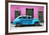 Cuba Fuerte Collection - Skyblue Vintage Car-Philippe Hugonnard-Framed Photographic Print