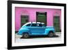 Cuba Fuerte Collection - Skyblue Vintage Car-Philippe Hugonnard-Framed Photographic Print