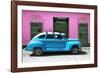 Cuba Fuerte Collection - Skyblue Vintage Car-Philippe Hugonnard-Framed Photographic Print