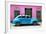 Cuba Fuerte Collection - Skyblue Vintage Car-Philippe Hugonnard-Framed Photographic Print