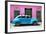 Cuba Fuerte Collection - Skyblue Vintage Car-Philippe Hugonnard-Framed Photographic Print