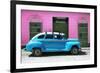 Cuba Fuerte Collection - Skyblue Vintage Car-Philippe Hugonnard-Framed Photographic Print