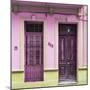 Cuba Fuerte Collection SQ - 612 Street Havana - Pink and Yellow-Philippe Hugonnard-Mounted Photographic Print