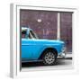 Cuba Fuerte Collection SQ - 615 Street and Blue Car-Philippe Hugonnard-Framed Photographic Print