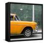 Cuba Fuerte Collection SQ - 615 Street and Orange Car-Philippe Hugonnard-Framed Stretched Canvas