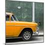 Cuba Fuerte Collection SQ - 615 Street and Orange Car-Philippe Hugonnard-Mounted Photographic Print