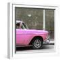 Cuba Fuerte Collection SQ - 615 Street and Pink Car-Philippe Hugonnard-Framed Photographic Print