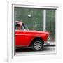 Cuba Fuerte Collection SQ - 615 Street and Red Car-Philippe Hugonnard-Framed Photographic Print