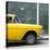 Cuba Fuerte Collection SQ - 615 Street and Yellow Car-Philippe Hugonnard-Stretched Canvas