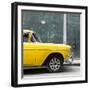 Cuba Fuerte Collection SQ - 615 Street and Yellow Car-Philippe Hugonnard-Framed Photographic Print