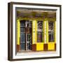 Cuba Fuerte Collection SQ - 708 Street Yellow Facade-Philippe Hugonnard-Framed Photographic Print