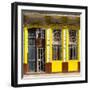 Cuba Fuerte Collection SQ - 708 Street Yellow Facade-Philippe Hugonnard-Framed Photographic Print