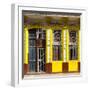 Cuba Fuerte Collection SQ - 708 Street Yellow Facade-Philippe Hugonnard-Framed Photographic Print