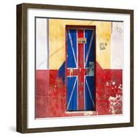 Cuba Fuerte Collection SQ - "830 Guille" English Door-Philippe Hugonnard-Framed Photographic Print