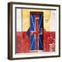 Cuba Fuerte Collection SQ - "830 Guille" English Door-Philippe Hugonnard-Framed Photographic Print