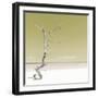 Cuba Fuerte Collection SQ - Alone on the White Sandy Beach - Pastel Yellow-Philippe Hugonnard-Framed Photographic Print