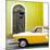 Cuba Fuerte Collection SQ - American Classic Car White and Yellow-Philippe Hugonnard-Mounted Photographic Print