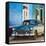 Cuba Fuerte Collection SQ - American Classic Car-Philippe Hugonnard-Framed Stretched Canvas