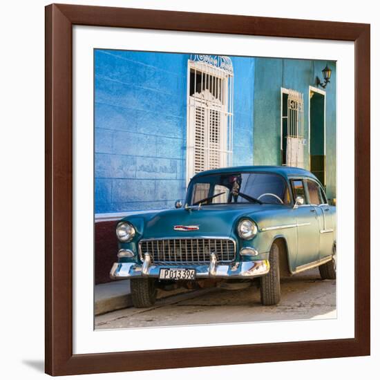 Cuba Fuerte Collection SQ - American Classic Car-Philippe Hugonnard-Framed Photographic Print