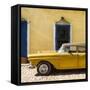 Cuba Fuerte Collection SQ - American Classic Golden Car-Philippe Hugonnard-Framed Stretched Canvas