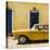 Cuba Fuerte Collection SQ - American Classic Golden Car-Philippe Hugonnard-Stretched Canvas