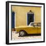 Cuba Fuerte Collection SQ - American Classic Golden Car-Philippe Hugonnard-Framed Photographic Print